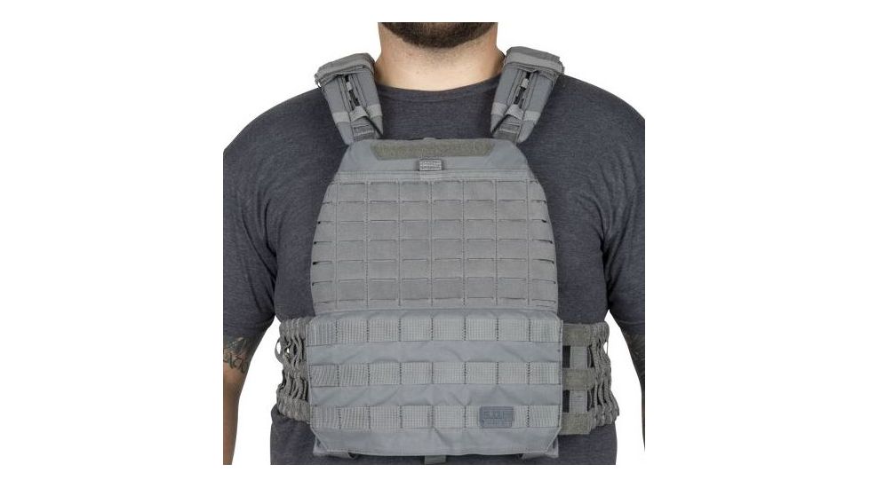 5.11 Tactical Tactec Plate Carrier 1.5, Storm - 56323-092-2XL