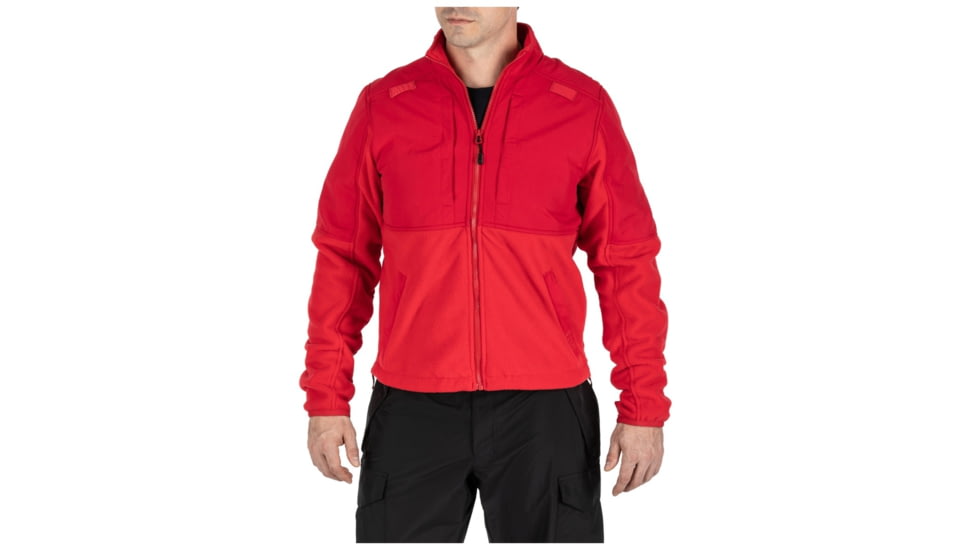 5.11 Tactical Tactical Fleece 2.0, Range Red, 78026ABR-477-XL