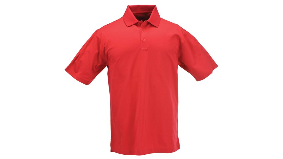 5.11 Tactical Tactical Responder Short Sleeve Polo, Range Red - XXXL 71304-477-XXXL