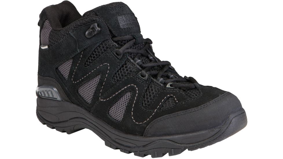 5.11 Tactical Tactical Trainer 2.0 Mid Waterproof Shoes - Triple Black - 10.5-R 12024-007-10.5-R