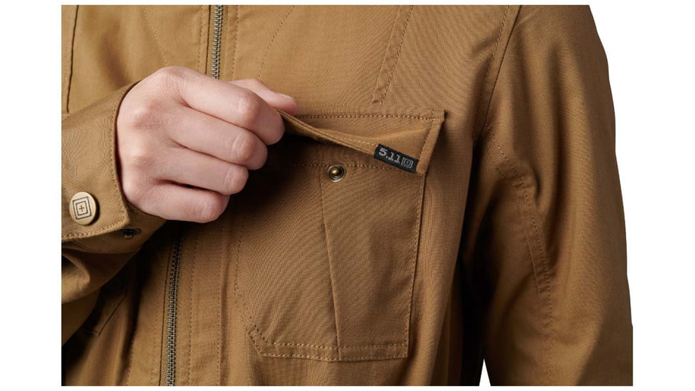 5.11 Tactical Tatum Jacket - Womens, Kangaroo, L, 68007-134-L