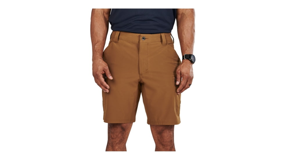 5.11 Tactical Trail 9.5in Shorts - Mens, Battle Brown, 32, 73352-116-32