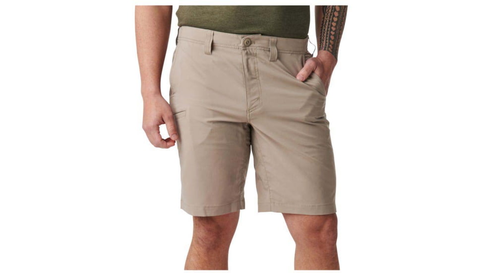 5.11 Tactical Dart 10in Shorts - Mens, Badlands Tan, 35, 73351-956-35