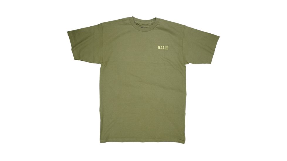 5.11 Tactical Trusted Logo T Shirt - Od Green - M 41006AF-182-M