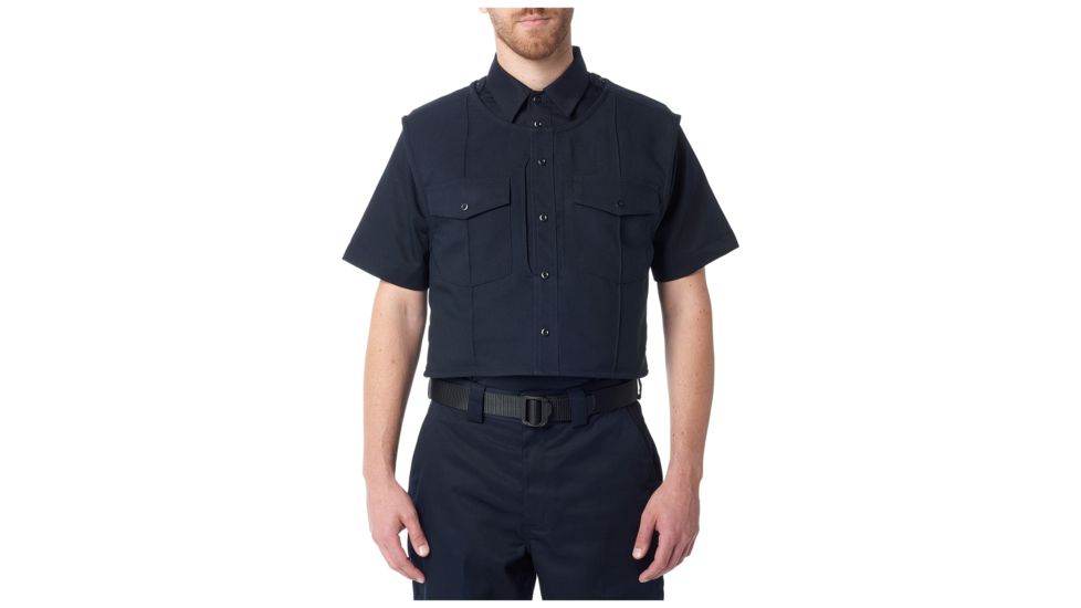 5.11 Tactical Uniform Outer Carrier Class B Shirt - Men's, Small-Medium, Regular, Midnight Navy, 49030-750-S/M-R