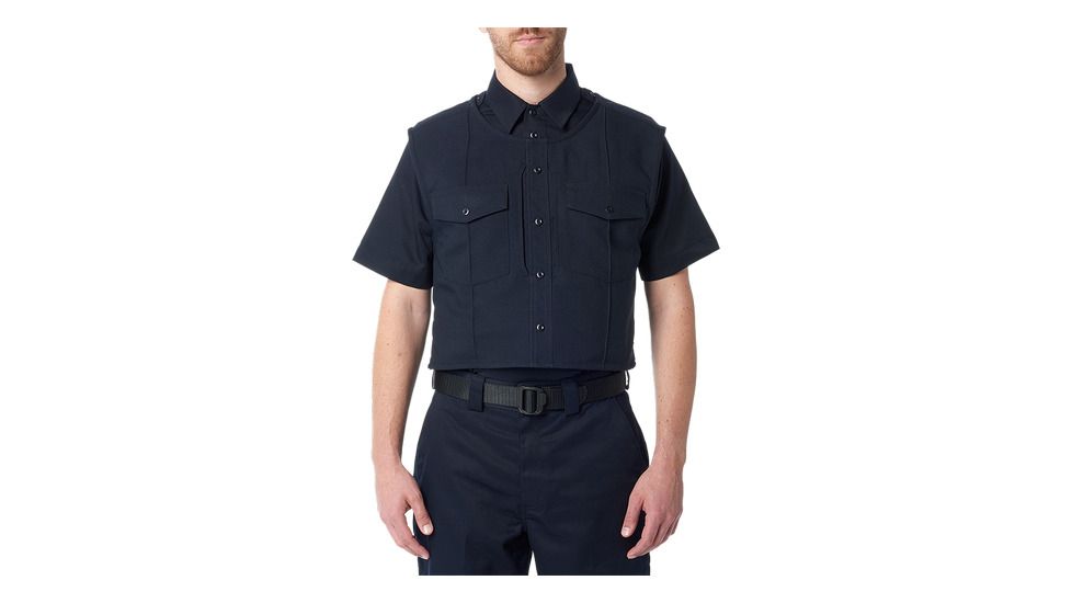 5.11 Tactical Uniform Outer Carrier Class B Shirt - Men's, Small, Regular, Black, 49030-019-S-R