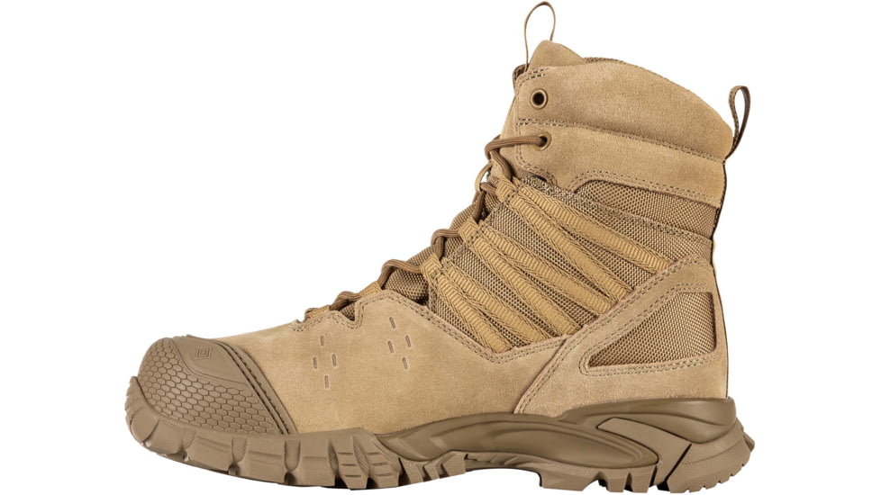 5.11 Tactical Union 6inch Waterproof Boot - Mens, Wide, Coyote, 9.5, 12390-120-9.5-W