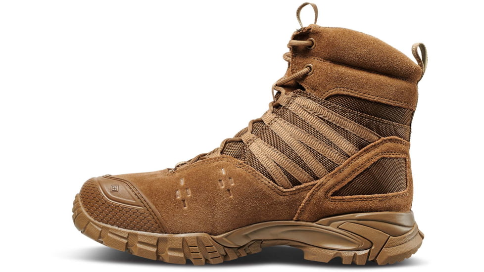 5.11 Tactical Union 6inch Waterproof Boots, Dark Coyote - 12390-106-7R