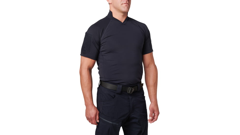 5.11 Tactical V.XI Sigurd Short Sleeve Shirt - Men's, Dark Navy, Regular, Medium, 41288-724-M-R
