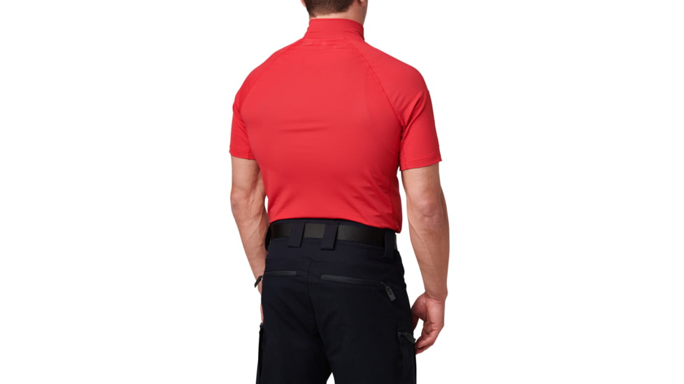 5.11 Tactical V.XI Sigurd Short Sleeve Shirt - Mens, Range Red, S, Regular, 41288-477-S-R