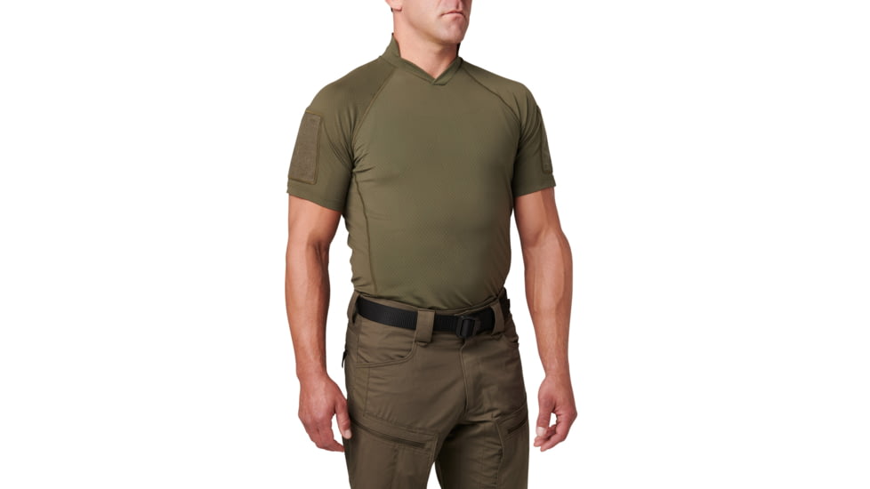 5.11 Tactical V.XI Sigurd Short Sleeve Shirt - Mens, Ranger Green, S, Regular, 41288-186-S-R