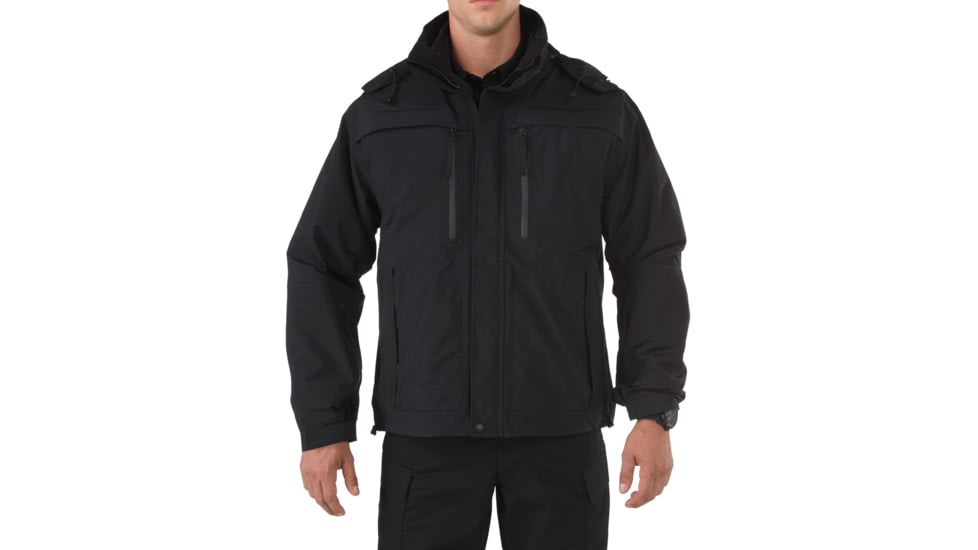 5.11 Tactical Valiant Duty Jacket - Men's, Black, 4XL, Tall, 481530194XLT