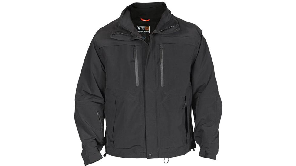 5.11 Tactical Valiant Duty Jacket - Mens, Black, 2XL, 48153ABR-019-2XL