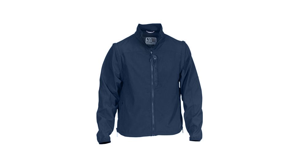 5.11 Tactical Valiant Softshell Jacket - Mens, Dark Navy, M, 48167-724-M