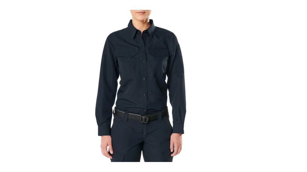 5.11 Tactical Wm Fast-tac L/s Shirt, Dark Navy - 62388ABR-724-S
