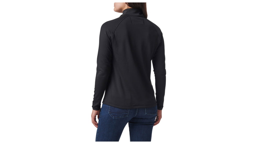 5.11 Tactical Stratos Full Zip Jacket - Women's, Black, Large, 62424-019-L