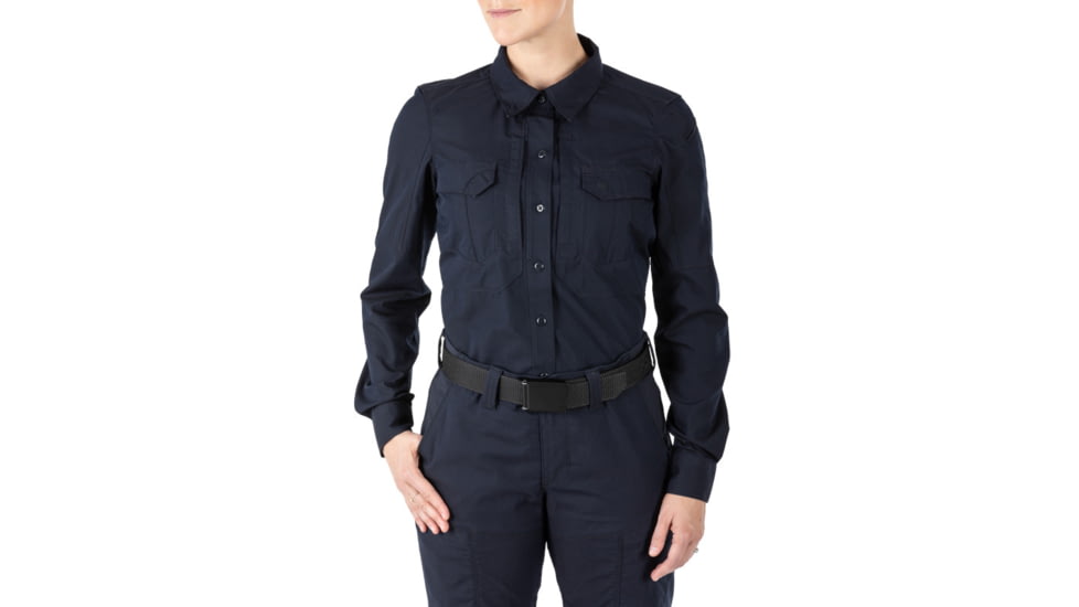 5.11 Tactical Stryke L/S Shirt - Womens, Dark Navy, XL, 62404-724-XL