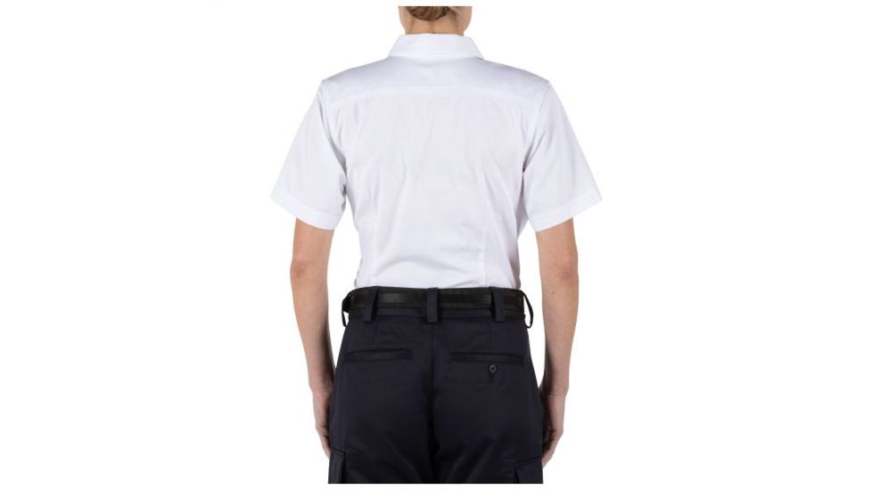 5.11 Tactical Women's Company Short Sleeve Shirt, White, 2X 61321-010-2X