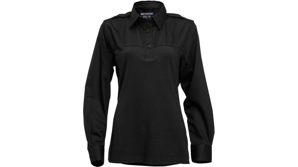 5.11 Tactical Long Sleeve PDU Rapid Shirt - Women's, Black, SR, 62372-019-S-R