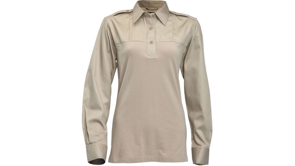 5.11 Tactical Rapid PDU L/S Shirt - Womens, Silver Tan, XLR, 62372-160-XL-R