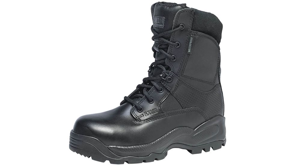 5.11 Tactical Womens 12145 ATAC 8in Shield Boots - Black - 8.5-R 12145-019-8.5-R