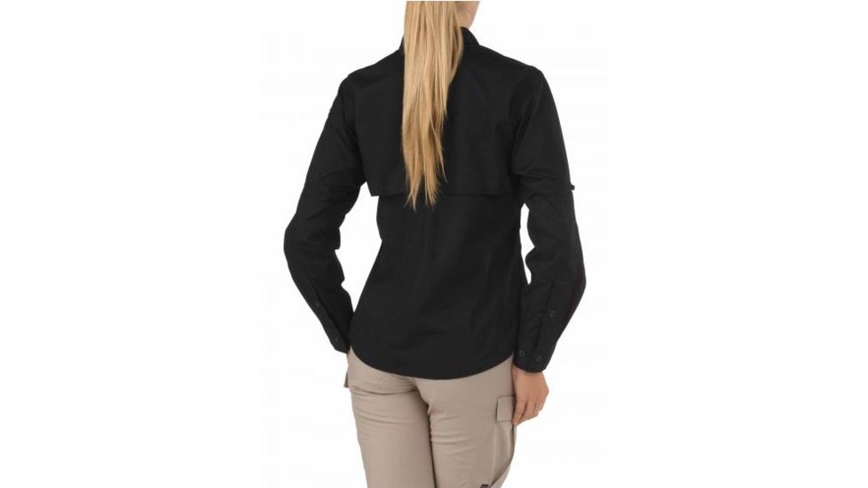 5.11 Tactical Taclite Pro Long Sleeve Shirt - Women's, Black, XS, 62070-019-XS