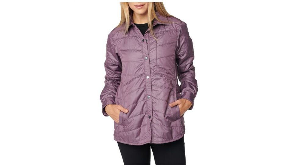 5.11 Tactical Womens Peninsula Insulator Shirt Jacket, Amethyst Heather - 62077-523-XS