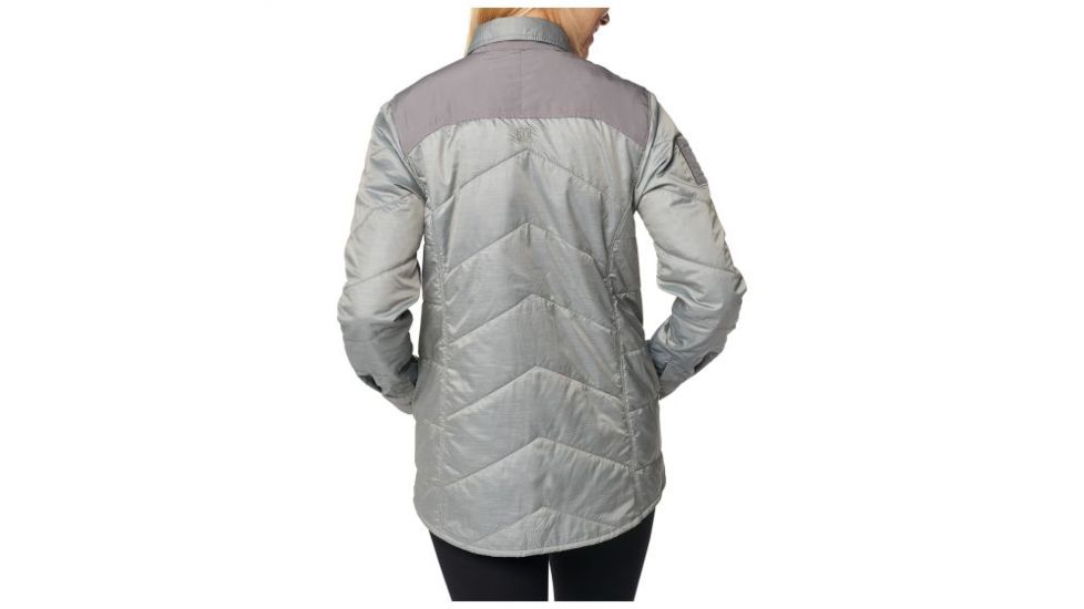 5.11 Tactical Womens Peninsula Insulator Shirt Jacket, Coin Heather - 62077-356-XS