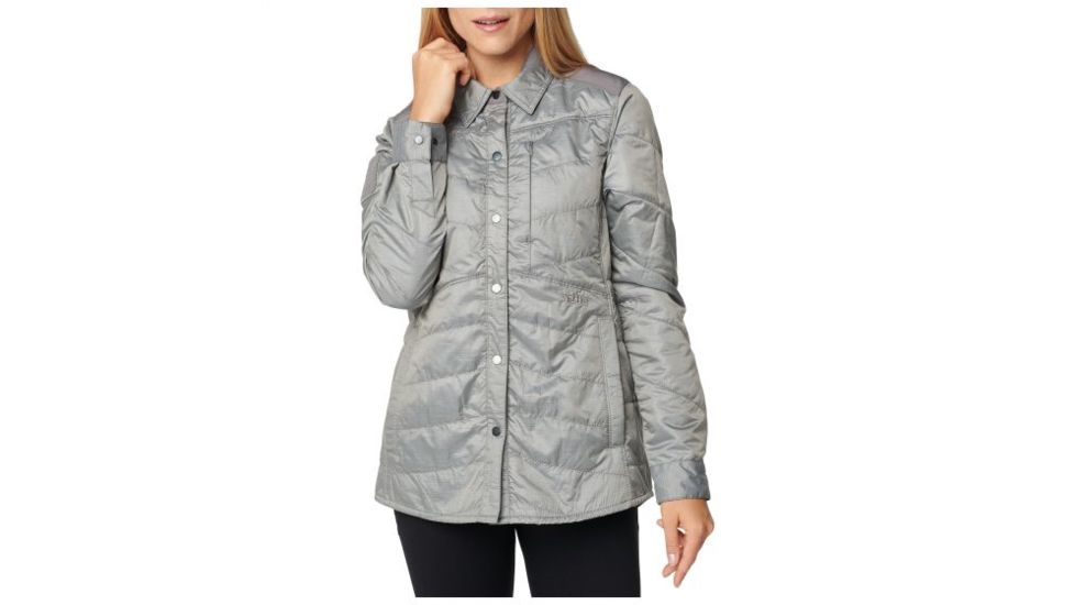 5.11 Tactical Womens Peninsula Insulator Shirt Jacket, Coin Heather - 62077-356-XS