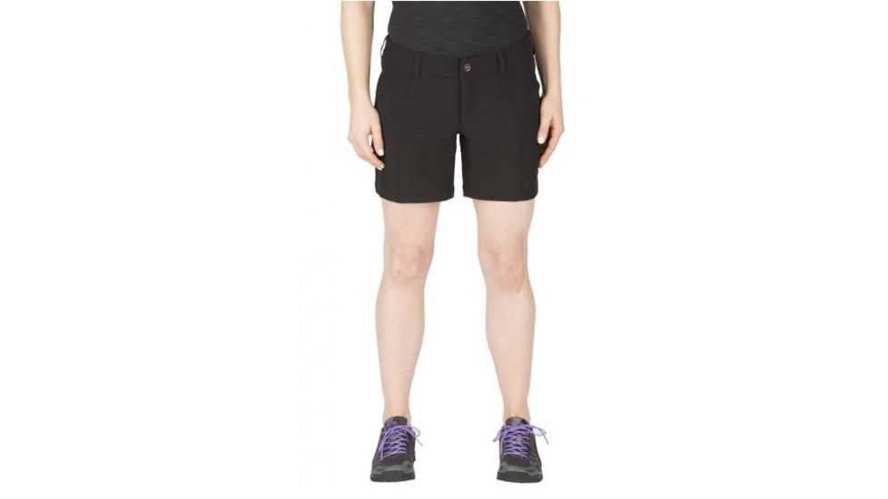 5.11 Tactical Womens Shockwave Shorts, Black, 0 63002-019-