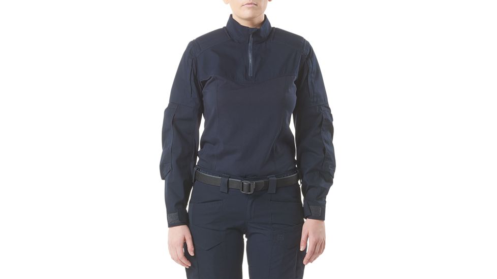 5.11 Tactical Women's XPRT Rapid Shirt, Dark Navy, S, 62023-724-S