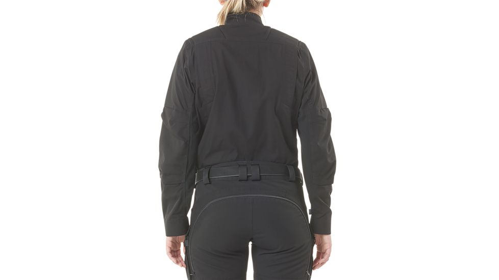 5.11 Tactical Womens XPRT Tactical L/S Shirt, Black, XS 62024-019-XS