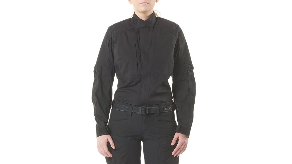 5.11 Tactical Womens XPRT Tactical L/S Shirt, Black, XS 62024-019-XS