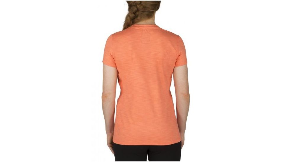 5.11 Tactical Womens Zig Zag V-Neck Shirt, Coral, XS 61306-499-XS