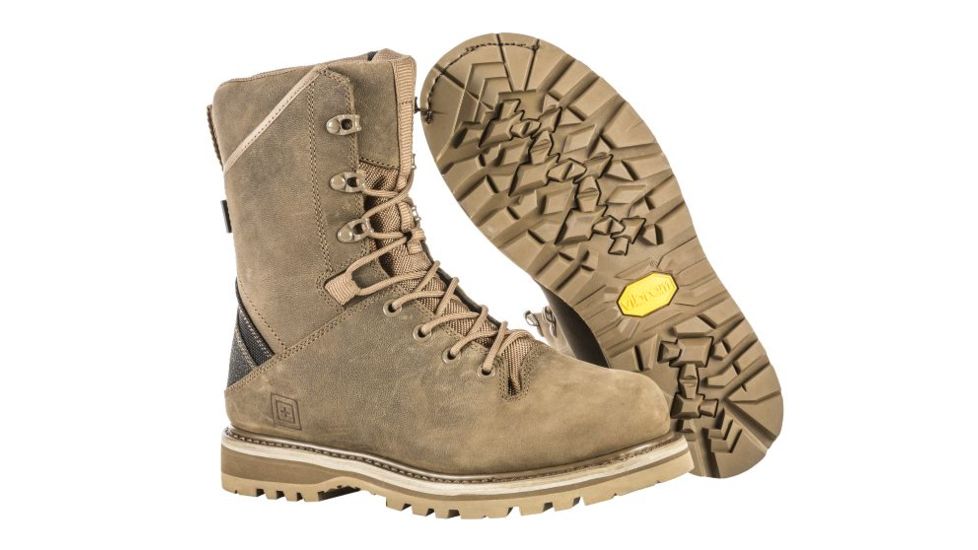 5.11 Tactical Xprt 3.0 Waterproof 8inch Boot, Wide, Dark Coyote, 7.5-W, 12374-106-7.5-W