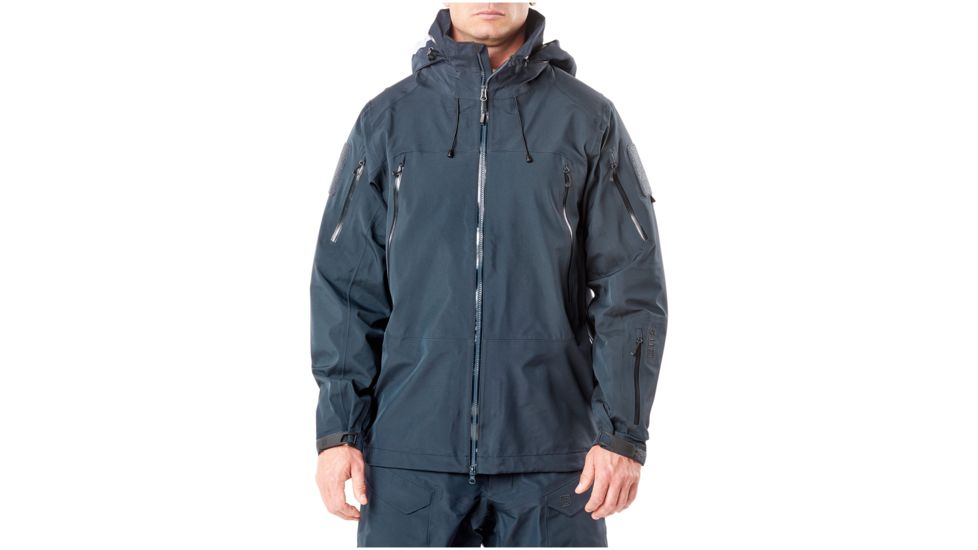 5.11 Tactical Xprt Waterproof Jacket - Men's, Dark Navy, S, 48332-724-S