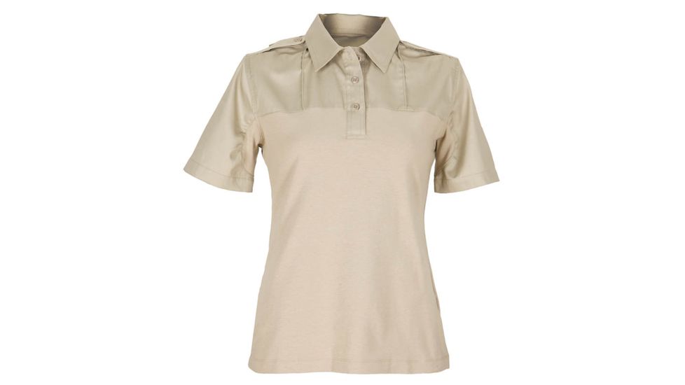 5.11 Tactical A Class PDU Short Sleeve Twill Shirt - Women's, White, XLR, 61158-010-XL-R
