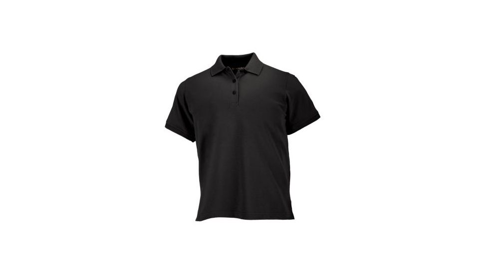 5.11 Tactical Professional S/S Polo - Womens, Black, XL, 61166-019-XL