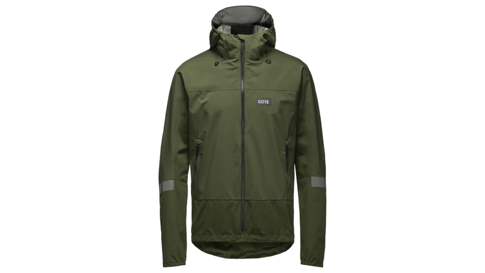 GOREWEAR Lupra Cycling Jacket Mens in Utility Green Medium Regular fit Windproof 7D18DEA0, 100853-BH00-L