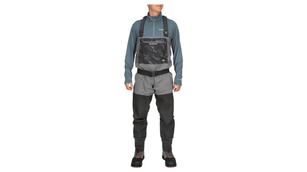 Simms Fishing Products Guide Classic Wader Stockingfoots - Mens, Carbon, Regular, XL King 12-13, 13360-003-5712