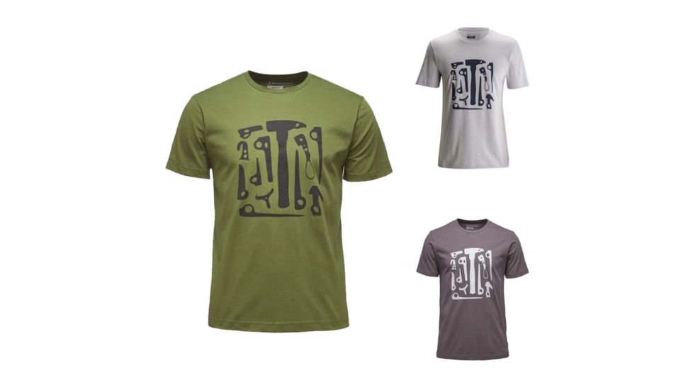 Black Diamond Big Wall Tool Short Sleeve Tee Shirt - Men's