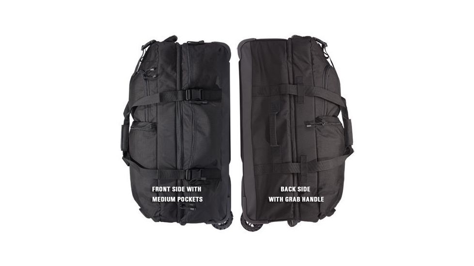 5.11 Mission Rolling Duffel (NEW and Improved) 56005 Black