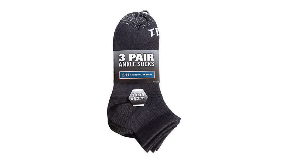 5.11 3 Pack Ankle Sock 59128