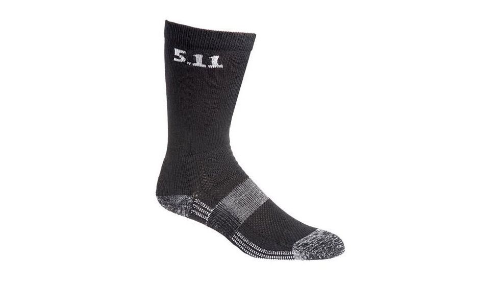5.11 Tactical Taclite 6in Sock - Men's, Black, One Size, 59289-019-1 SZ