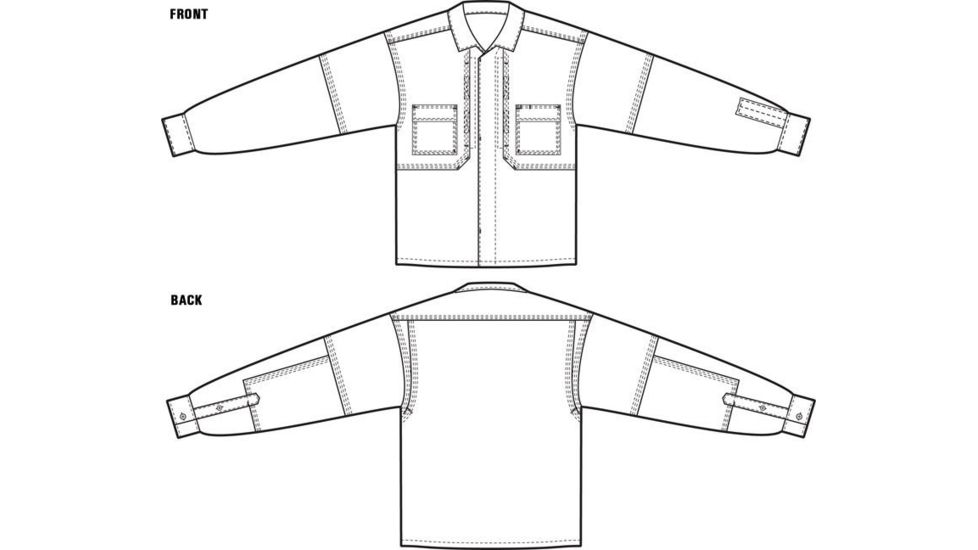5.11 TDU Shirt Long Sleeve - Ripstop 72002