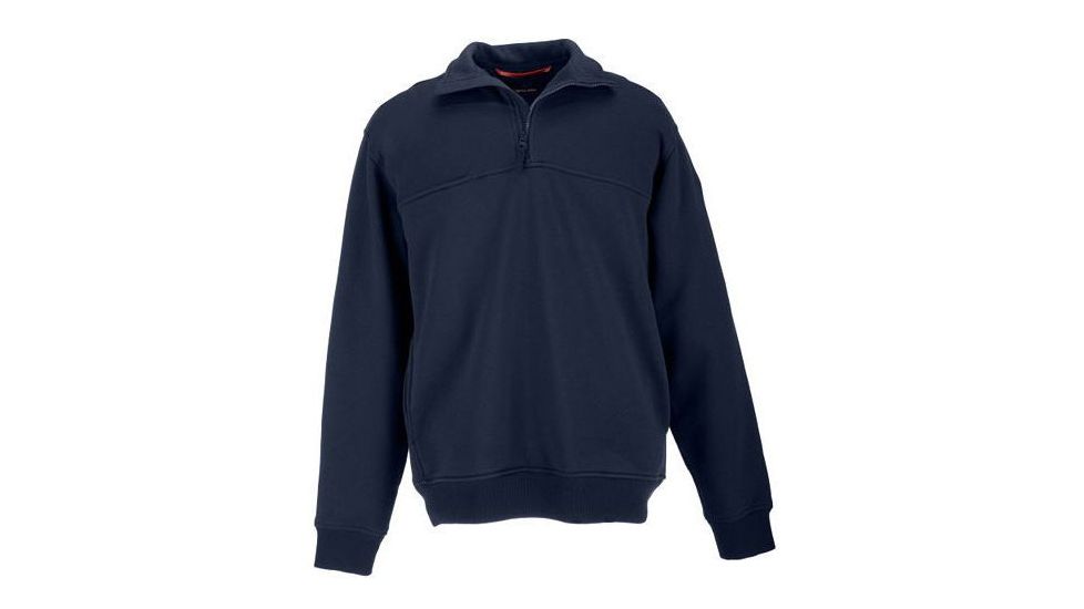 5.11 Tactical 1/4 Zip Job Shirt - Men's, Fire Navy, M, 72314-720-M