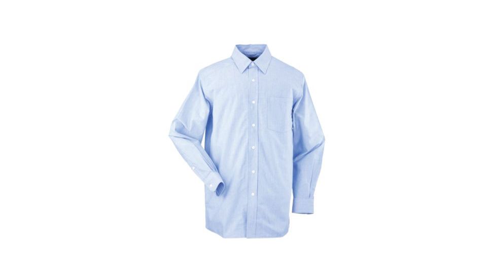 5.11 Tactical 72188 Long Sleeve Covert 2.0 Dress Shirt, Blue Oxford, 2XL