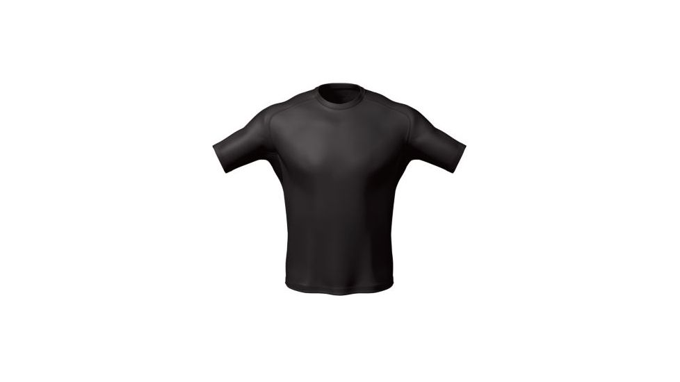 5.11 Tactical Loose Fit Short Sleeve Crew Shirt - Men's, 4XL, Black, 40007L-010-4XL