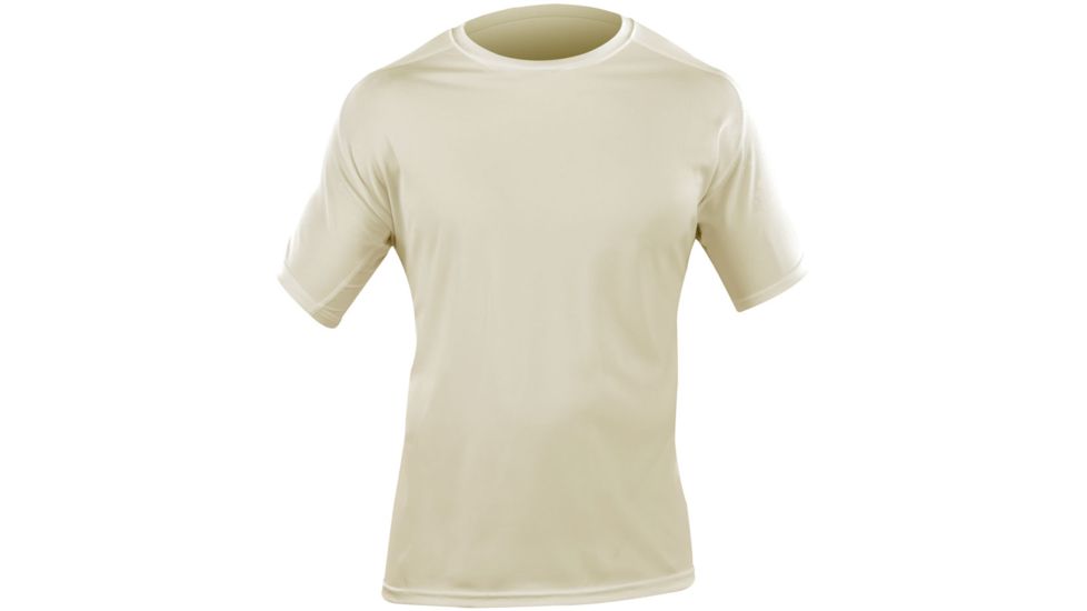 5.11 Tactical Loose Fit Short Sleeve Crew Shirt - Men's, Medium, Obsidian, 40007-041-M