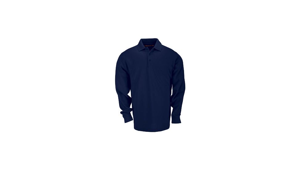 5.11 Tactical Tactical L/S Polo - Mens, Dark Navy, XL, 72360-724-XL